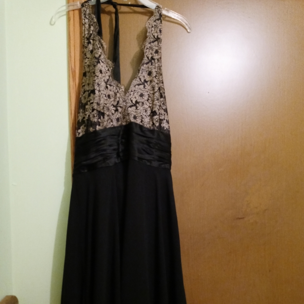 Black Halter Dress